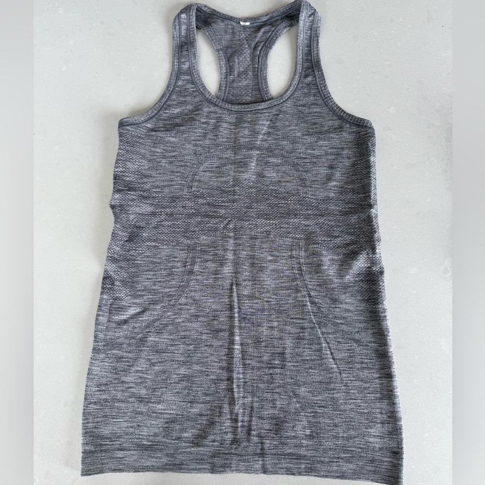 Lululemon Grey Racerback Tank Top
